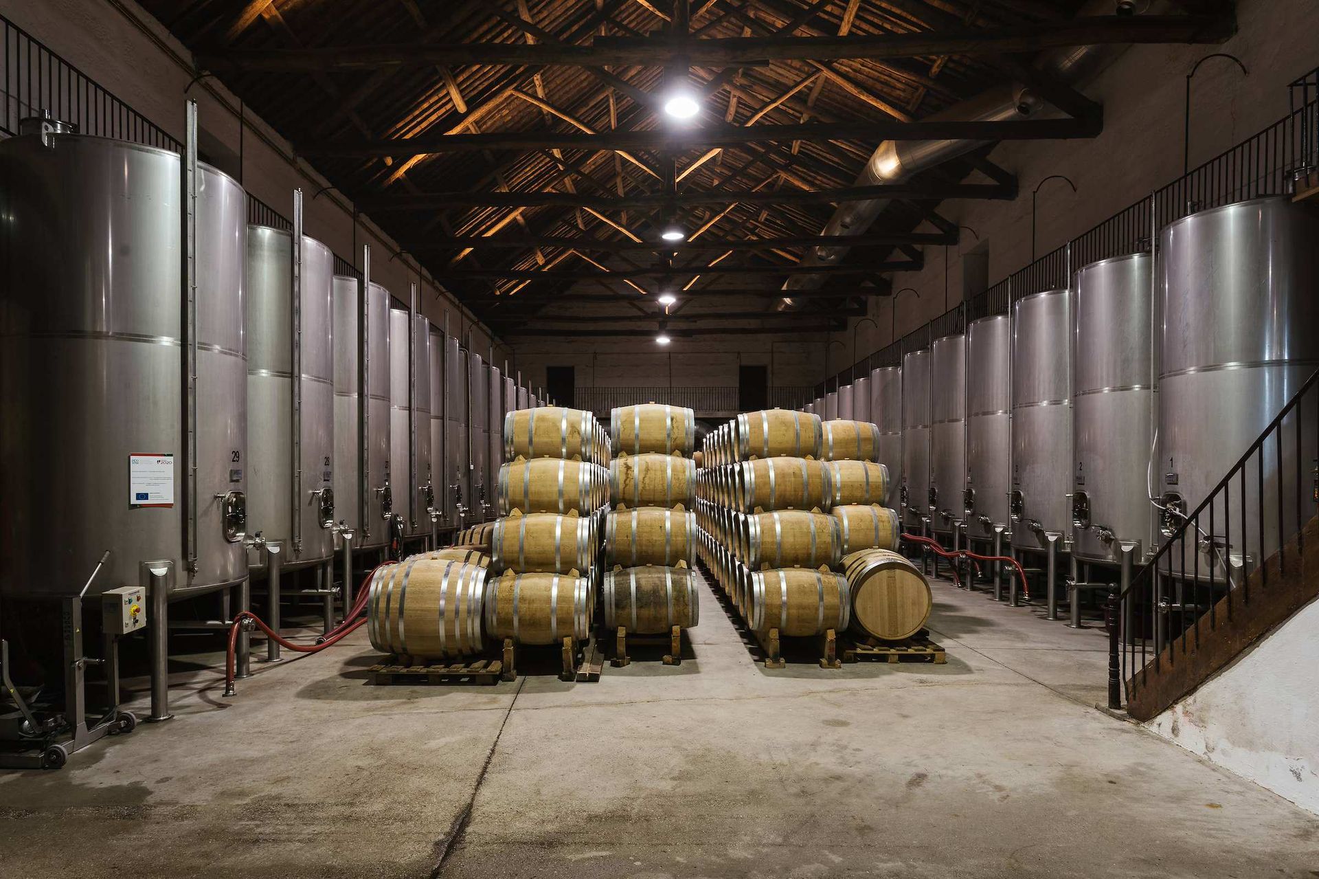Le chai à barriques