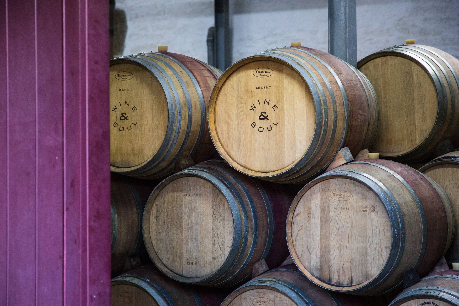 Casks in the cellar