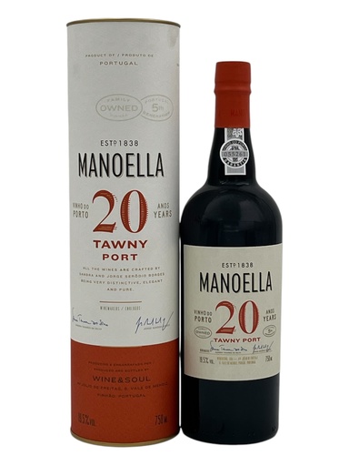 [J] Manoella 20 Years Tawny Port